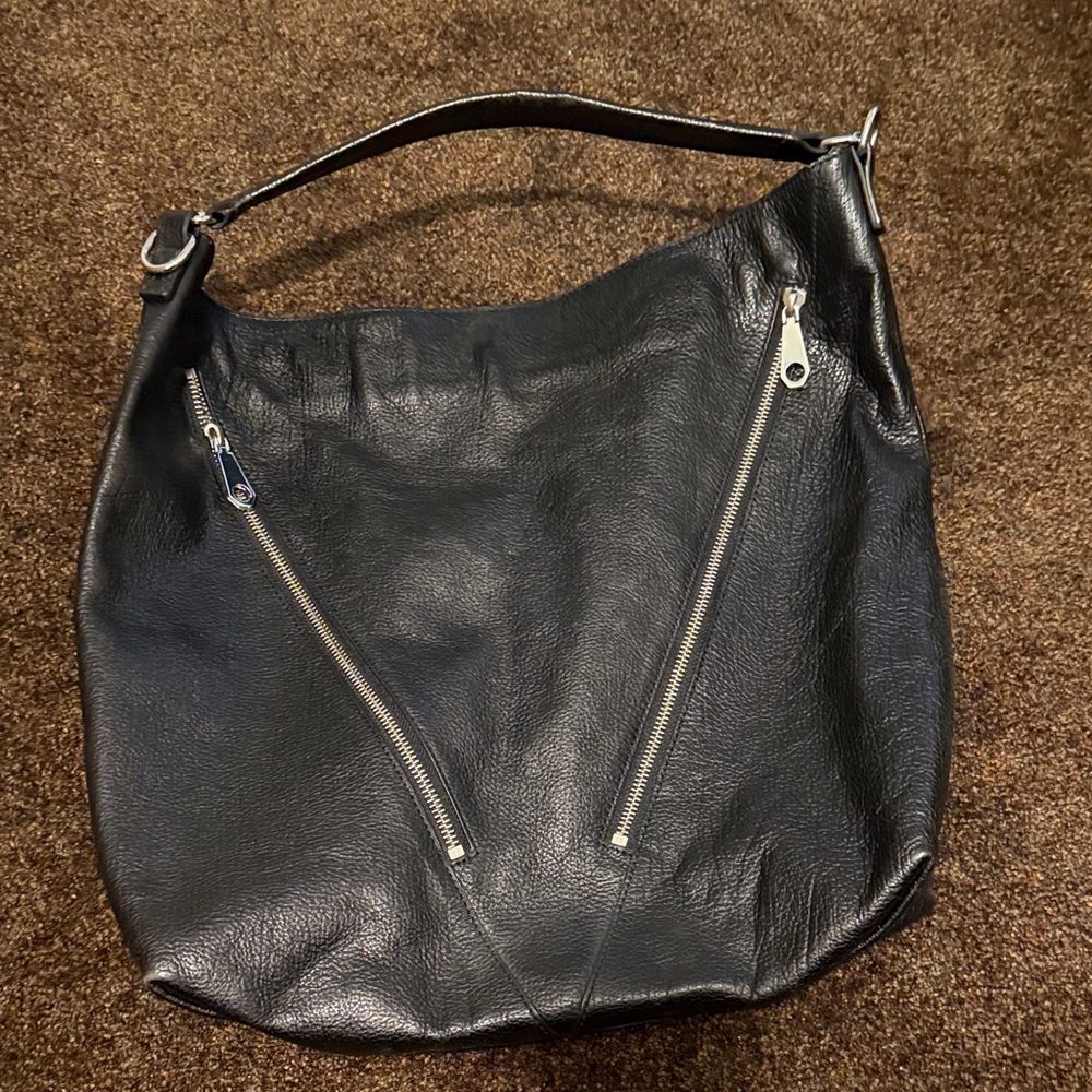 Rebecca Minkoff Midnight Black Hobo Bag - Picture 7 of 7